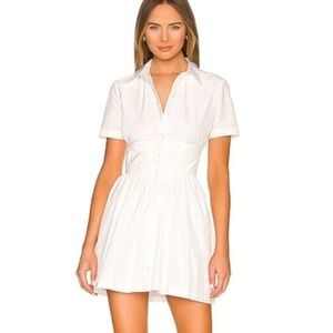 NWT Amanda Uprichard Saskia Corset Dress L